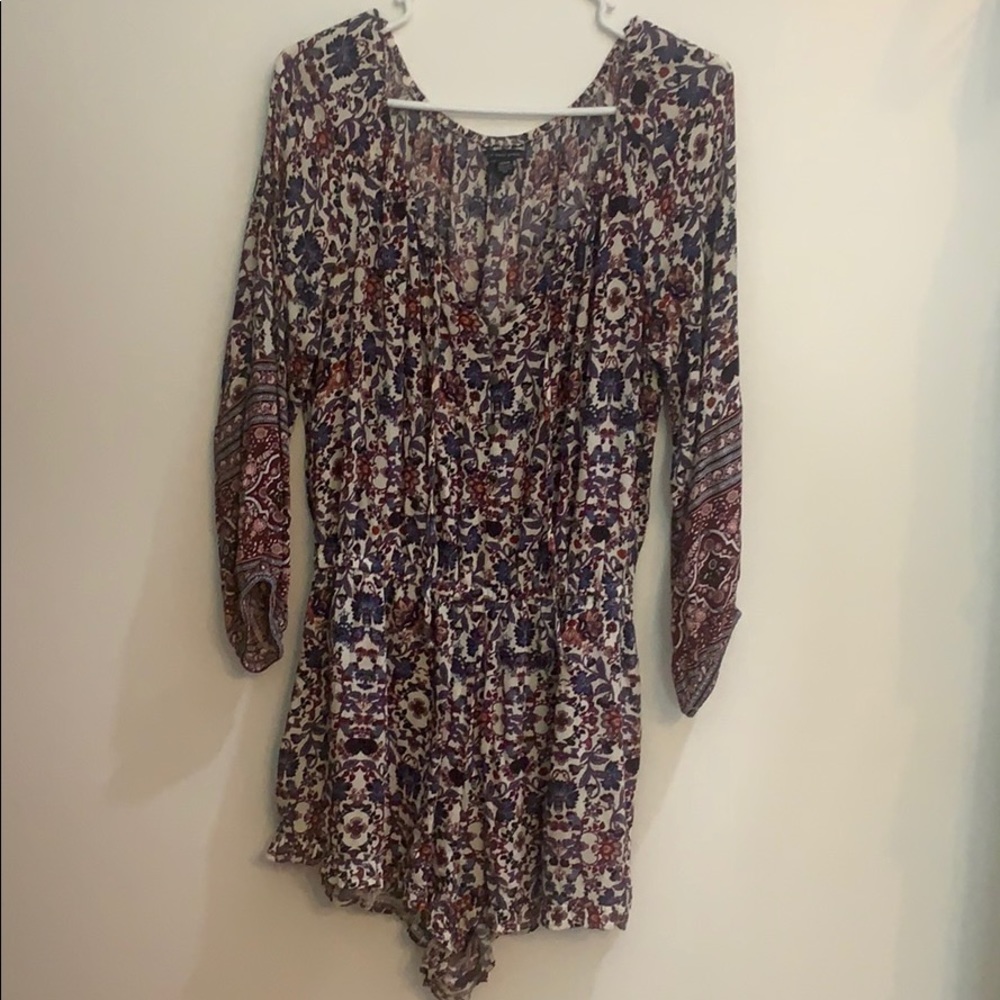 Long Sleeve American Eagle Romper